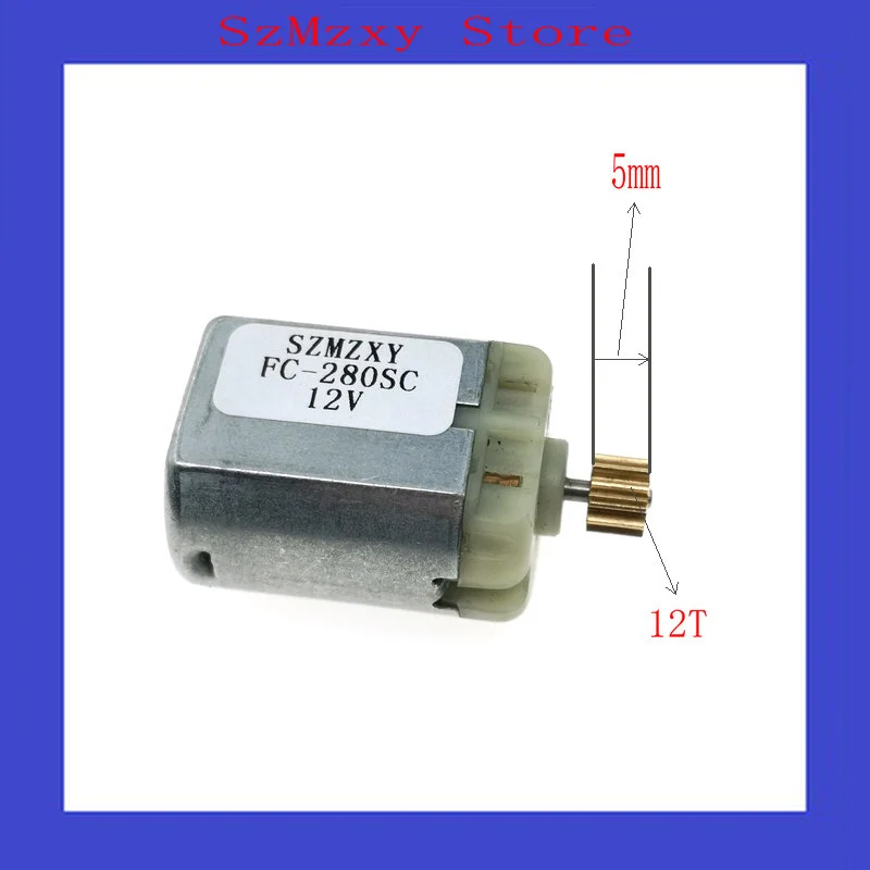1 шт. FC280 FC-280SC 280 12V Модуль 0,5 12T миниатюрный dc локомотив замок зеркало заднего вида с мотором высокоскоростной двигатель 1 шт. FC280 FC-280SC 280 12V Модуль 0,5 12T миниатюрный dc локомотив замок зеркало заднего вида с мотором высокоскоростной двигатель