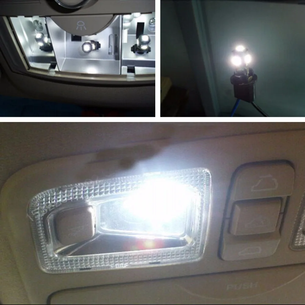 Safego 20 шт. Белый Клин T10 W5W 194 168 5 SMD с canbus без ошибок для автомобиля автомобильная