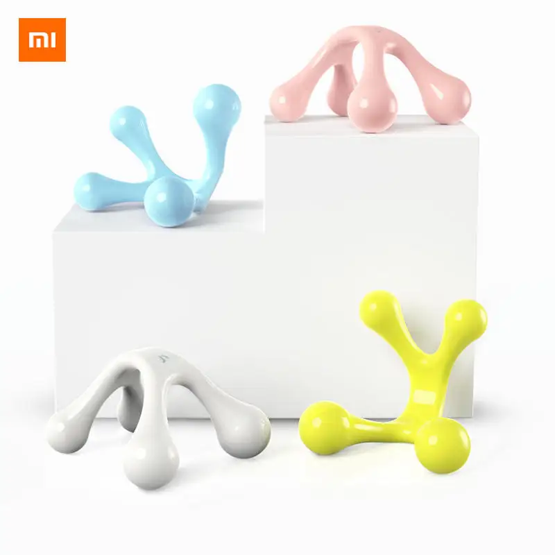 

New XIAOMI Mijia Le Fan Small Claw Handheld Massager Mini Massager Release fatigue Massage Light Easy Blood Circulation