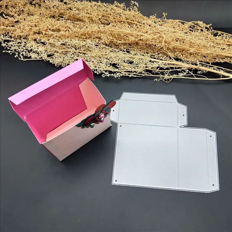 

Wedding Candy gift box metal cutting dies new DIY Handmade For Photo Album Greeting Cards