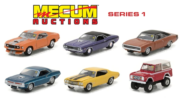 GL 1: 64 Mecum aucts коллекционные автомобили серии 1 сплав модель автомобиля литья под давлением металлические игрушки подарок на день рождения для детей мальчик