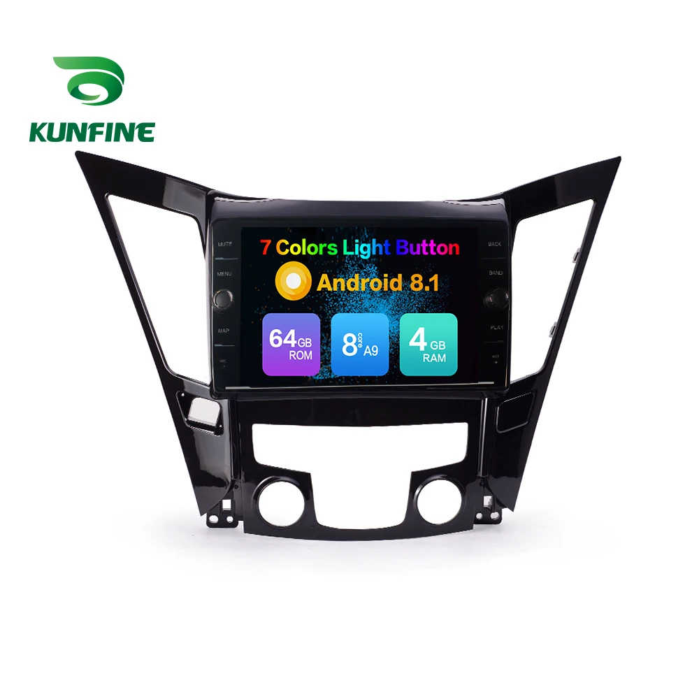 Sale Octa Core RAM 4GB Android 8.1 Car DVD GPS Navigation Player Deckless Car Stereo for Hyundai Sonata 2011 2012 2013 Radio Unit 2