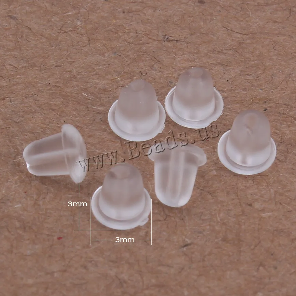 200 Pcs Lot Silicone Rubber Earring Backs Stopper Earnuts Stud 200 Pcs Lot Silicone Rubber Earring Backs Stopper Earnuts Stud Plugs Diy Jewelry Findings Accessories Parts Ear Plugging In