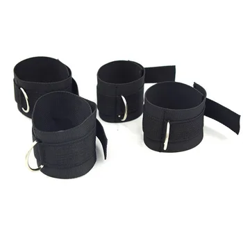 Sex Restraint Adjustable Belt Nylon Handcuffs Ankle Cuffs Under Bed BDSM Bondage Erotic Toys Fixation Adult Game for Couples 4
