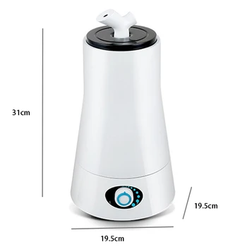 

2.5L Humidifiers Aroma Ultrasonic Humidifier 110-240V Led Light Humidifier Essential Oil Diffuser Air Humidifier Us Plug