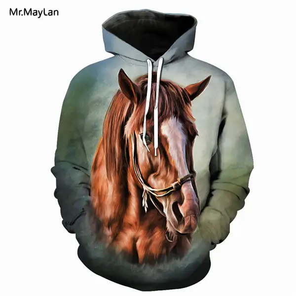 slim horse hoodie