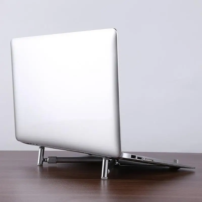 Portable Auminum Alloy Laptop Stand Bracket Cooling Holder Dock PC Pad Notebook Desk Tablet Support for Macbook Portable Auminum Alloy Laptop Stand Bracket Cooling Holder Dock PC Pad Notebook Desk Tablet Support for Macbook