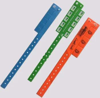 

500pcs Disposable different color avaliable tabs vinyl wristband with one color printing, good quality pvc bracelet