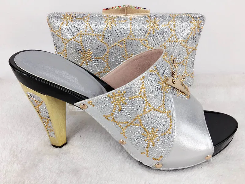 2017 Elegant Women's Shoes And Bag Set Free Shipping