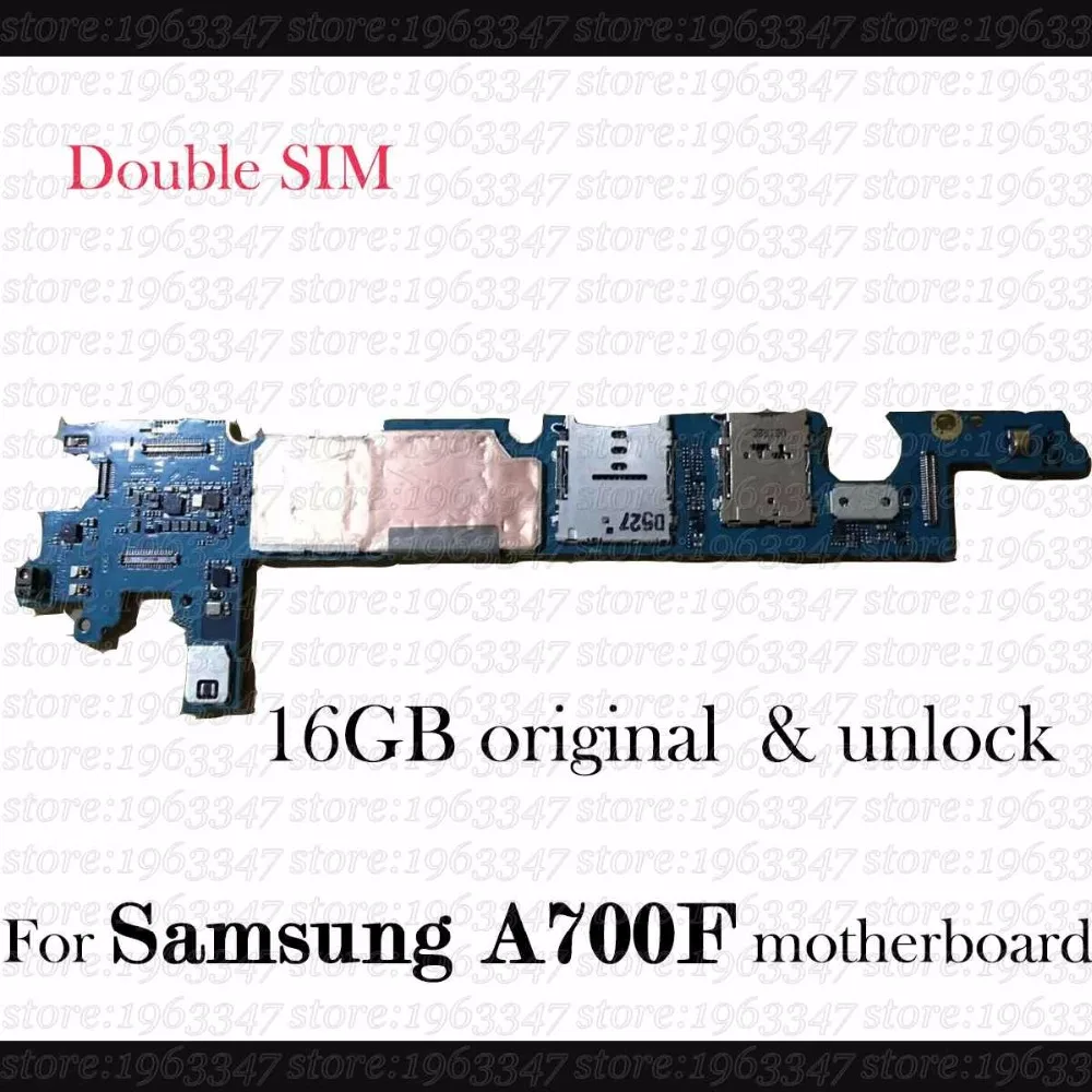 Original Unlocked For Samsung Galaxy A7 A700F A700fu A700fd motherboard 100 working mainboard with logic system