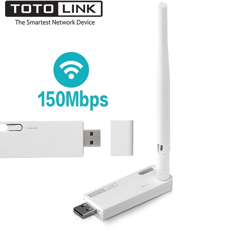 

TOTOLINK EX100 150Mbps USB Wi-Fi Range Extender With Stable 4dBi Antenna,Wireless Wifi Repeater Easy Setup By Smart Phone