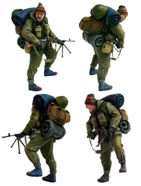 

1/35 Resin Figure Red Army Machinegunner 1pc Model Kits