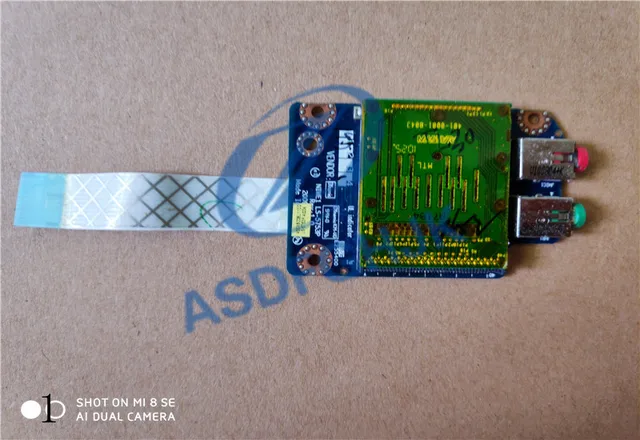 LS-5753P Audio Card Reader Board With Cable For Lenovo G460 G460E G465  Sound Card Series NBX000MA00 AliExpress