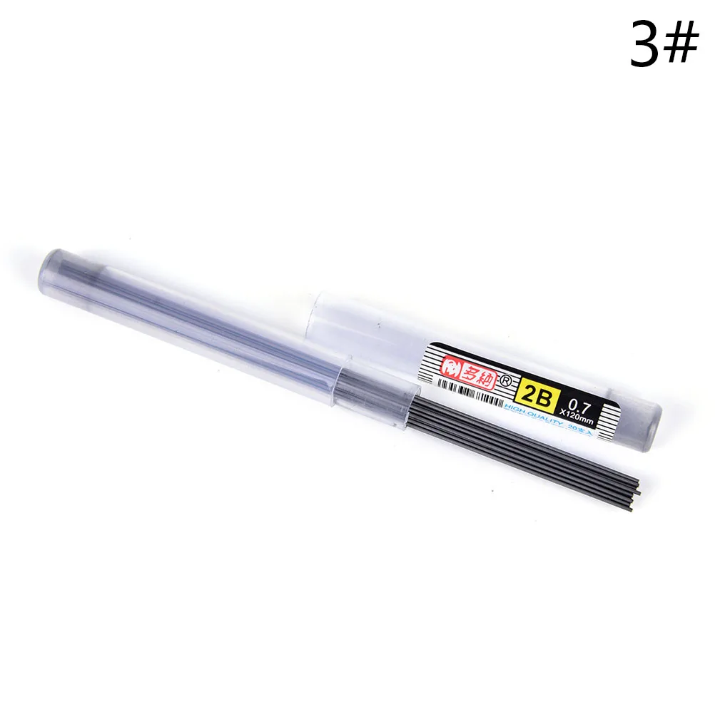0,5 мм/0,7 мм 11 см 2B/HB Карандаш свинец заправка трубка автоматический карандаш