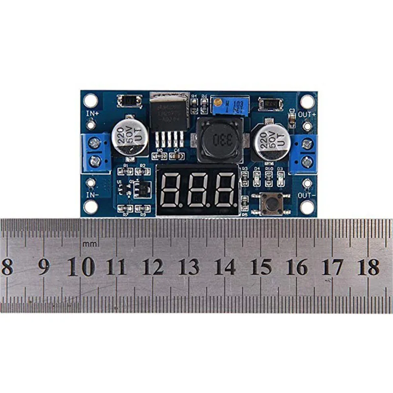 SHGO-LM2577 DC-DC Регулируемый повышающий Питание модуль 3-значный Дисплей