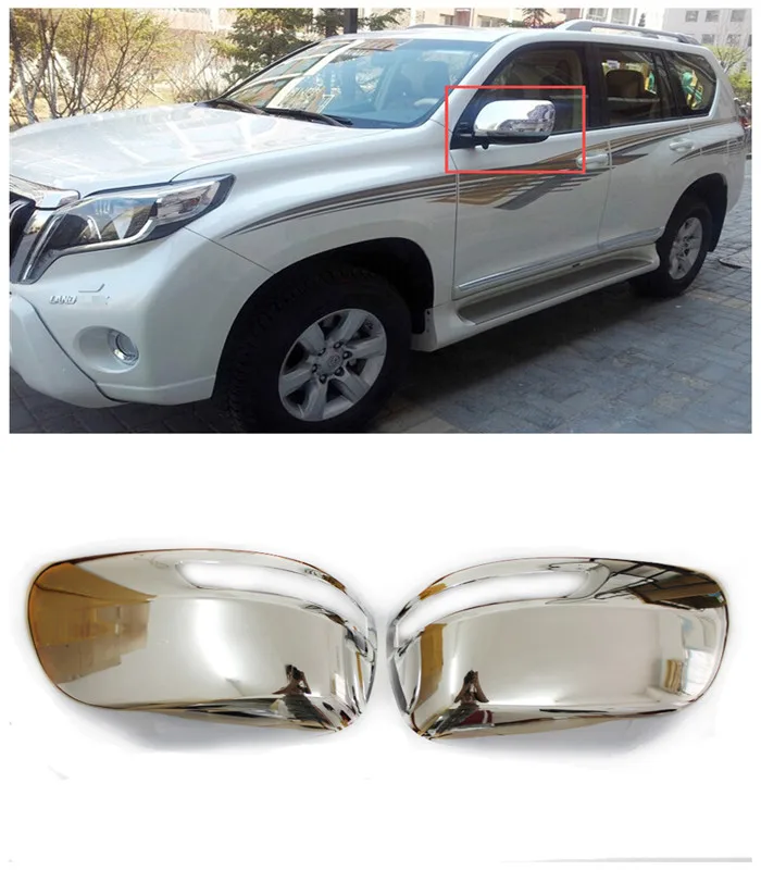 2018 2016 2017 For Toyota Land Cruiser Prado FJ150 2014 2015 ABS Chrome
