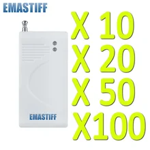 10/20/50/100 шт. 433 МГц Беспроводной Стекло вибрации поломки Сенсор детектор для нашей GSM сигнализация Системы