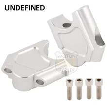 Мотоцикл руль стояки комплект Регулируемые ходы бар вверх держатель крепежные скобы для BMW F800GS 2008- серебро неопределенная