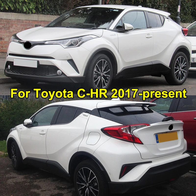 Для Toyota C HR CHR 2017 2018 2019 Хромированная передняя и задняя противотуманная фара