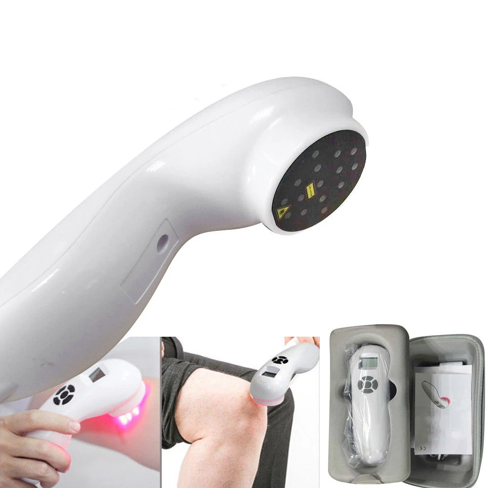 

Effectively 650nm and 808nm Elderly Care Deep Tissue Cold Laser Physiotherapy Knee Rehabilitation Prostate Medical Massager CE