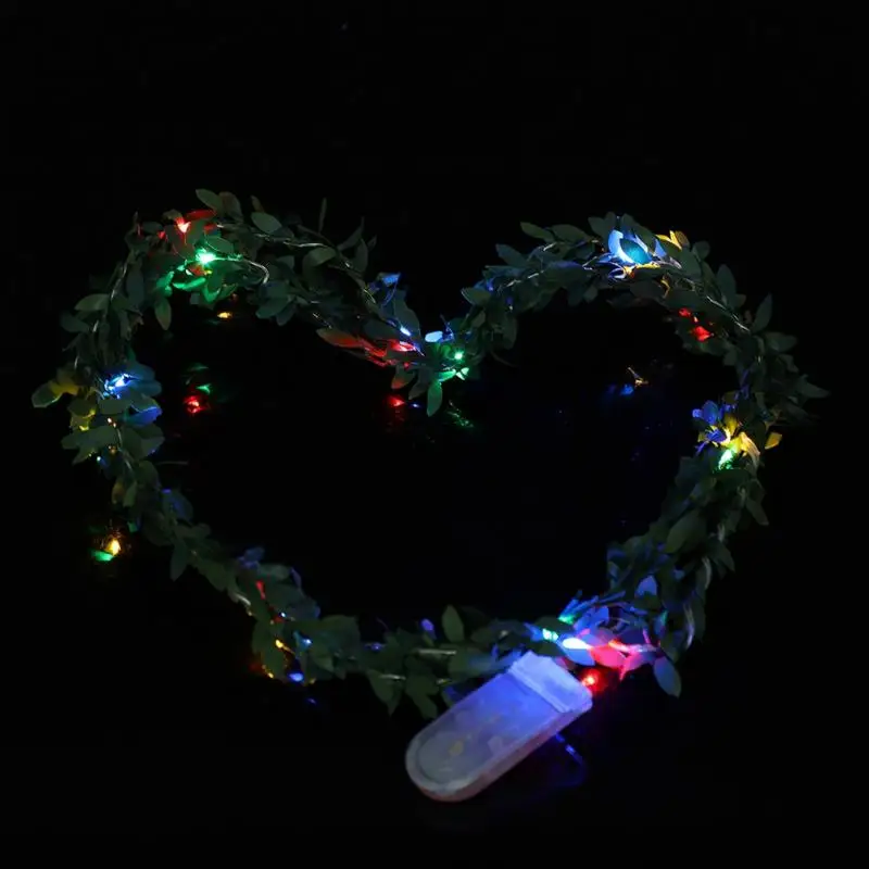

Green Leaf Vine 20LED String Lights Copper Wire Fairy Lights guirlande Party LED String Holday Light For Christmas Decoration