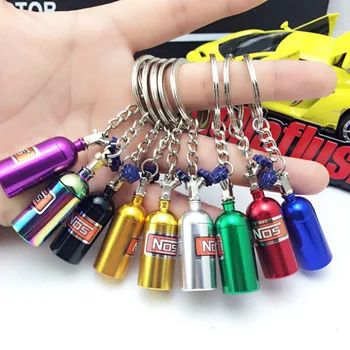 

Turbo NOS Nitrous Oxide Bottle Key Chain Keychain Keyring Stash Pill Box Storag