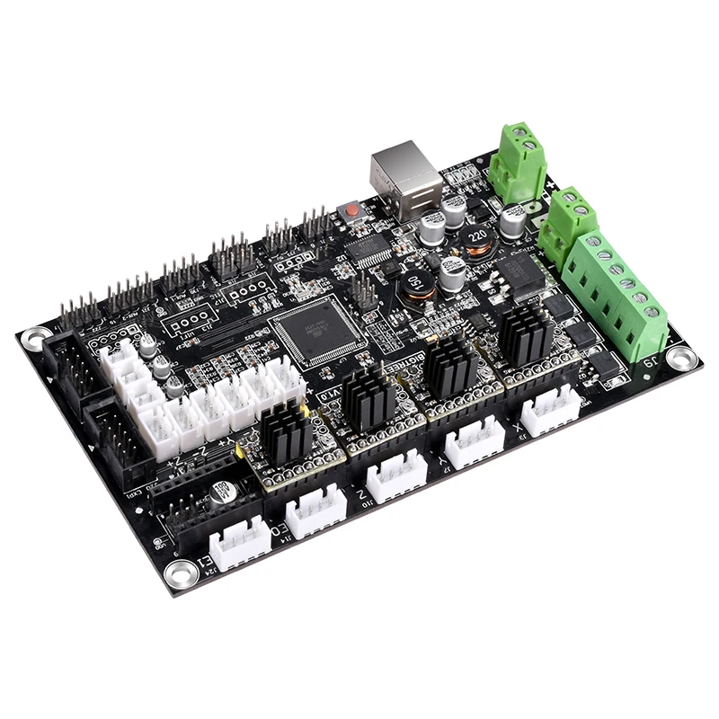 BIGTREETECH Gen V1.0 плата поддерживает A4988/DRV8825/TMC2130 Драйвер шагового двигателя плате