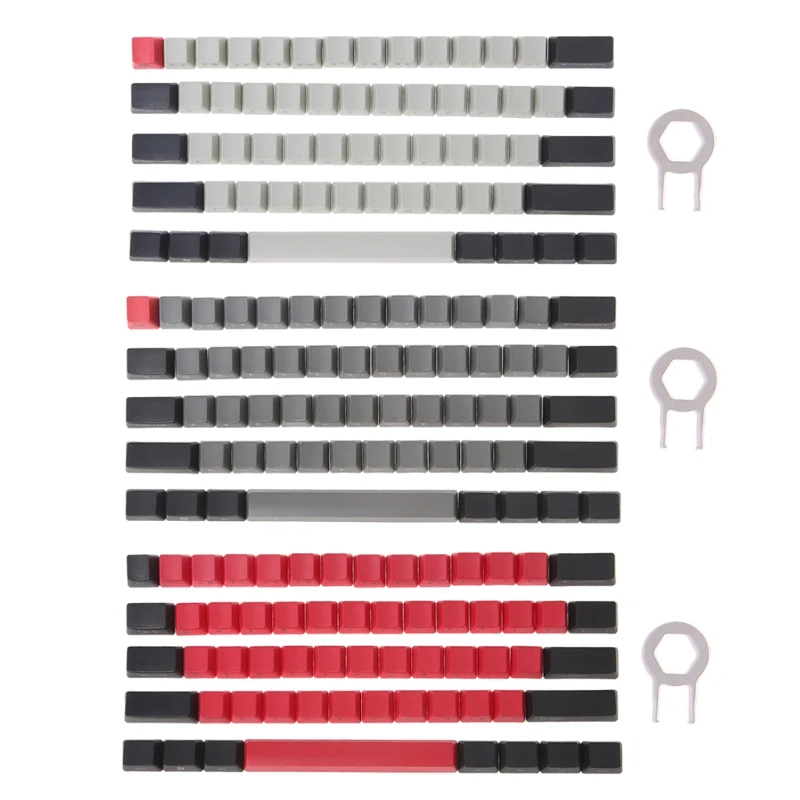 

Side Printed GH60 Thick PBT Keycaps For MX Switch Mechanical Keyboard POKER 61