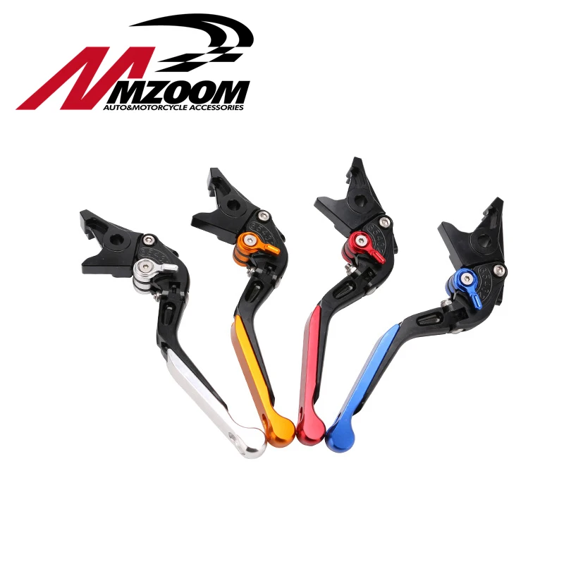 Motorcycle Adjustable CNC Aluminum Brakes Clutch Levers Set Motorbike
