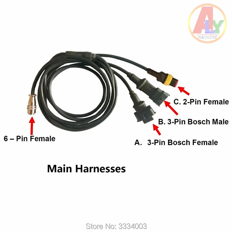 RA-3000 common rail давление и контроль клапан тока тестер диагностики для BOSCCH DENSSO DELPHII CUMMINNSS