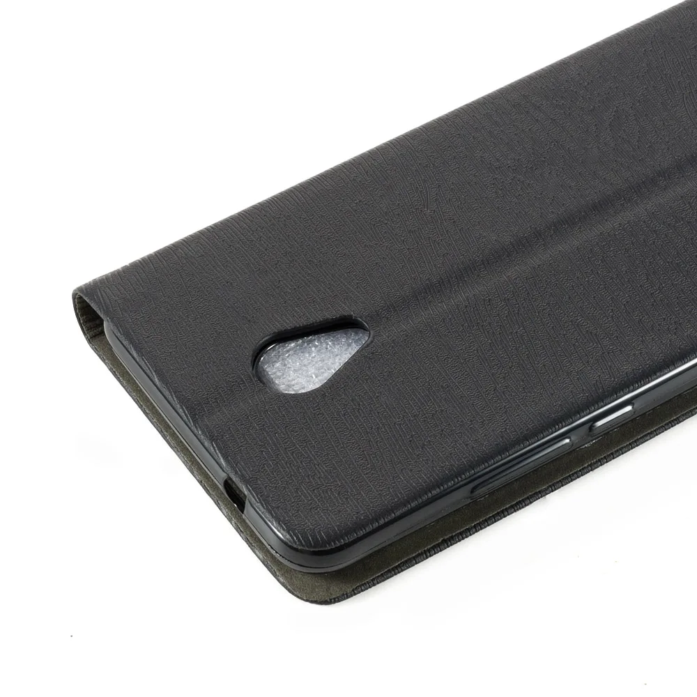 الفاخرة بو الجلود كتاب حالة ل Meizu M5S A5 محفظة قلابة حالة ل Meizu M5 M5C الأعمال جراب هاتف غطاء خلفي سيليكون ناعم