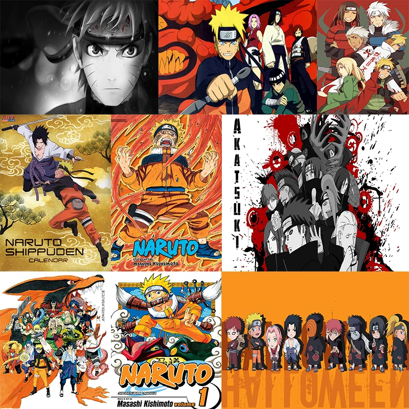 De Alta Calidad De Impresion De Carteles Naruto Anime Carteles