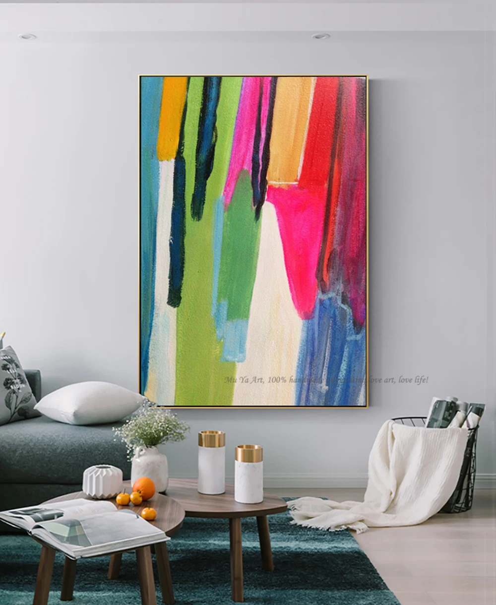 

Abstract art paintings modern canvas painting for living room lienzos cuadros decorativos dormitorios home room decoration large