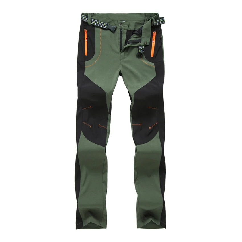 WindTaste для мужчин и женщин походные Тонкие штаны для улицы флисовые брюки весна осень ветрозащитные для кемпинга лыжного спорта скалолазания KA104 - Цвет: Women Army Green