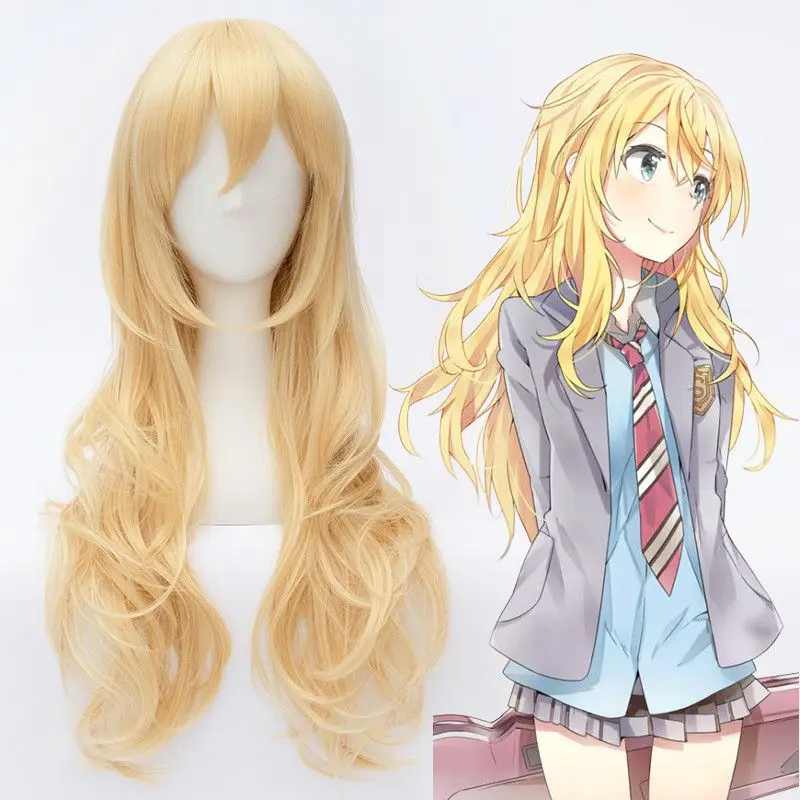 Anime Your Lie in April Miyazono Kaori Wig Cosplay Costume Women Long Synthetic Hair Halloween Party Role Play Wigs
Anime Your Lie in April Miyazono Kaori Wig Cosplay Costume Women Long Synthetic Hair Halloween Party Role Play Wigs