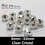 Sewing Rhinestones Silver 001