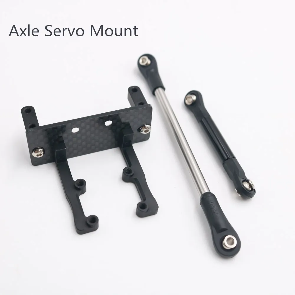 US $170.99 Kyx Racing V8 Engine Motor 2 Speed Gearbox Axle Servo Mount Modified Battery Tray Set For 110 Rc Crawler Car Axial Scx10 Ii