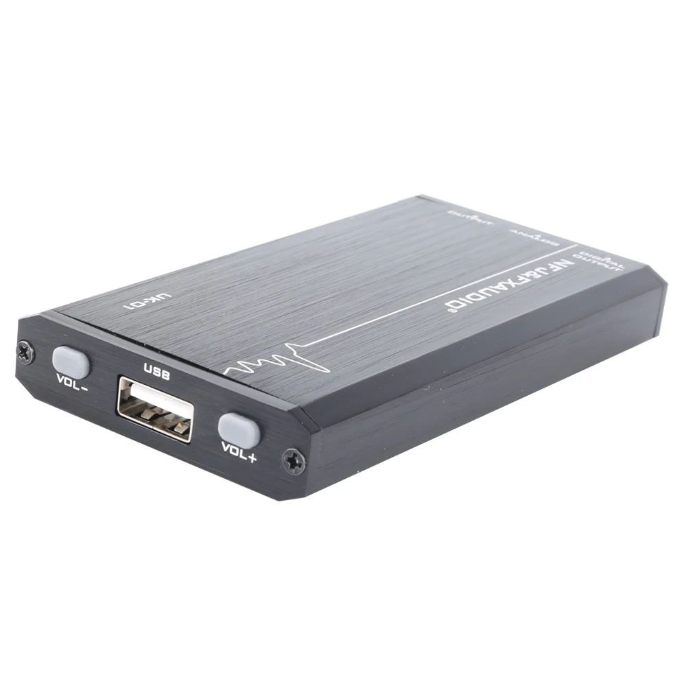 NFJ FXAUDIO UK 01 MINI Audio External USB Sound Card Driveless Portable Headphone Amplifier Amp Output CM6533 MAX9722