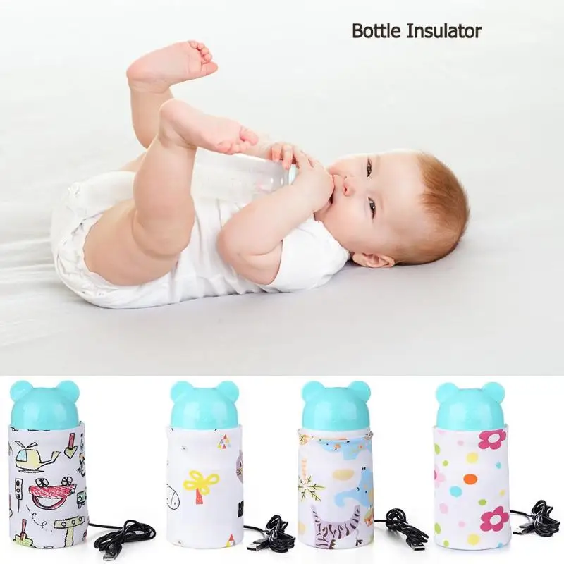 Baby Stroller Milk Bottle Thermal Bag Hanging Water Bottle Insulate Warmer  Pouch