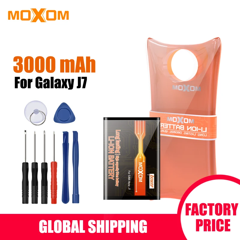 Аккумулятор для телефона Samsung Galaxy J7 J710 J710F J710FN J710M J710H 2016 DUOS EB BJ710CBC Real 3000