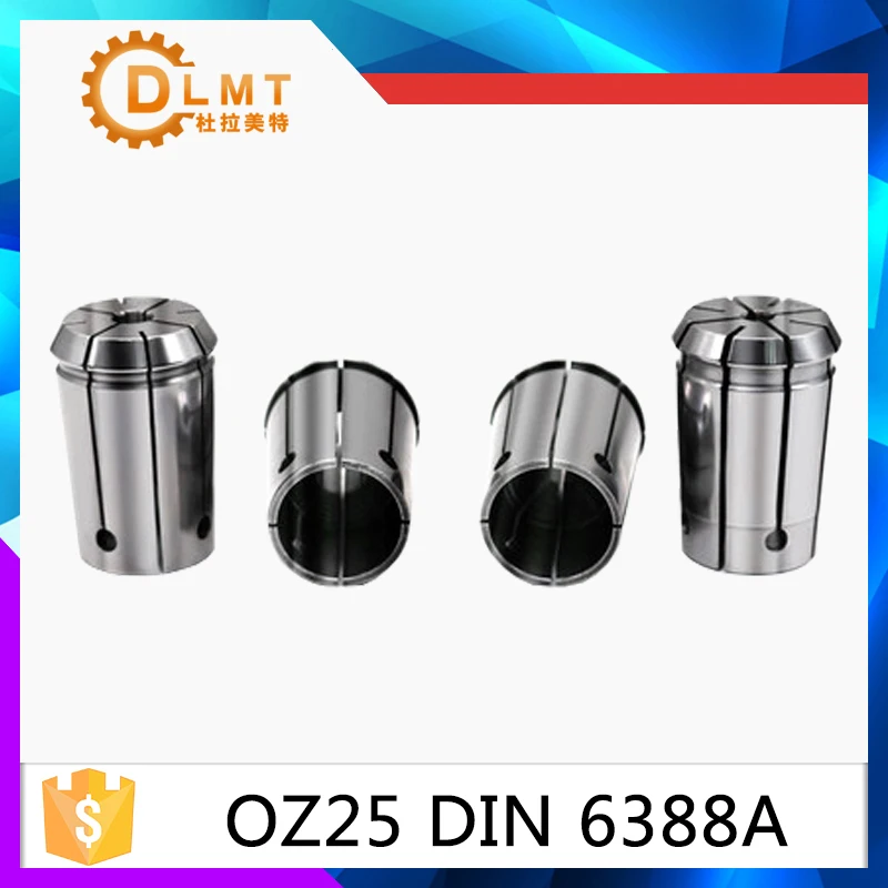 Пружинный цанговый патрон OZ25 DIN 6388A диапазон от 3 4 5 6 7 8 9 10 11 12 13 14 15 16 17 18 19 20 21 22 23 24 до