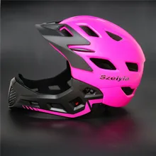 Niñas niños Mountain Road bicicleta casco moldeado intergrally-al Cascos Ciclismo Bici bicicleta Mtb casco casque velo ruta Ciclismo casco