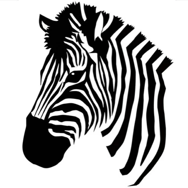 

1 PCS Animal Zebra Decoration Stamp DIY Toy Self Inking Photosensitive Seal Without Handle Funny Planner Scrapbooking Stamps