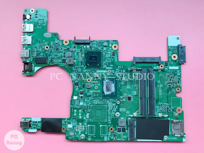 PCNANNY VVH12 0VVH12 Laptop motherboard for Dell Inspiron 15Z 5523 Ultrabook mainboard Intel i7-3537U 2.00GHz 15.6-inch 11307-1 |