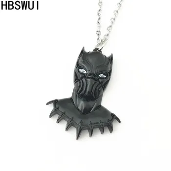 

HBSWUI Wholesale Freeshipping 20pcs a lot Black Panther necklace HJIKFTVDF07