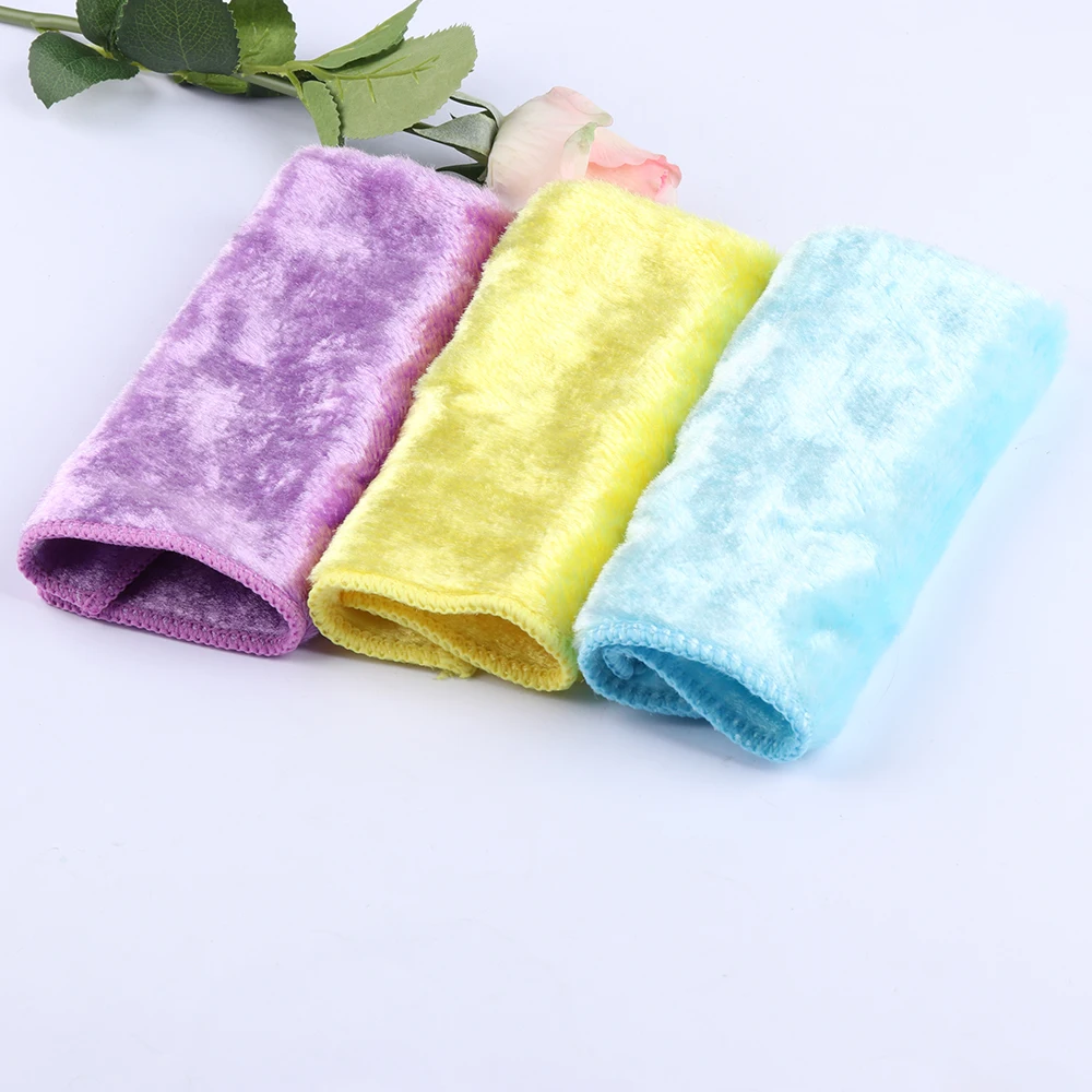

1PC Multi-purpose Absorbent Microfiber Non-stick Oil Mercerizing Wooden Fiber Kitchen Towel Dish Cloth Multi-function Bamboo Rag