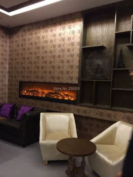 

2000*500*200 mm hotel decoration electric fireplace heater with fake fire