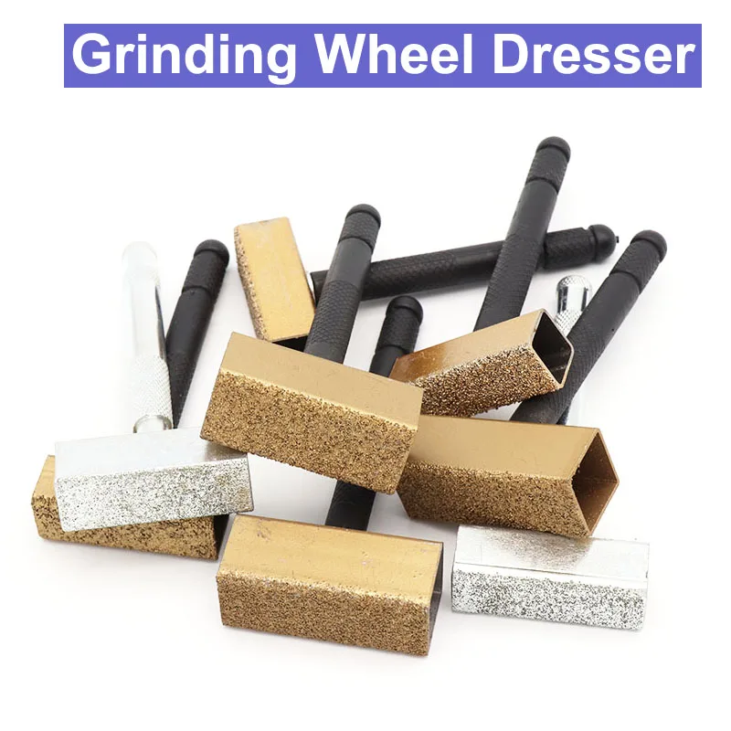 

URANN 40mm 45mm 50mm Hand-held Diamond Grinding Wheel Dresser Metal Grinder Stone Grinding Dressing Tool