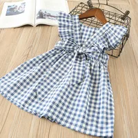 2018summer-Baby-Girls-plaid-Dress-Clothes-Children-fly-Sleeve-Kids-crew-neck-drawstring-cotton-causal-suspenders.jpg_200x200