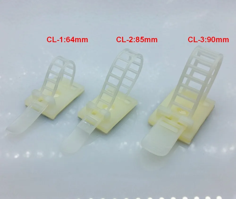 

CL3 90mm Cable Ties with paste and pore Self-Locking Cable Zip Ties Cable Loop Ties white 10pcs/lot